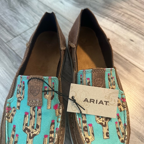 Ariat Womens Cruiser Metallic Bronze/Leopard Cactus - Picture 10 of 12